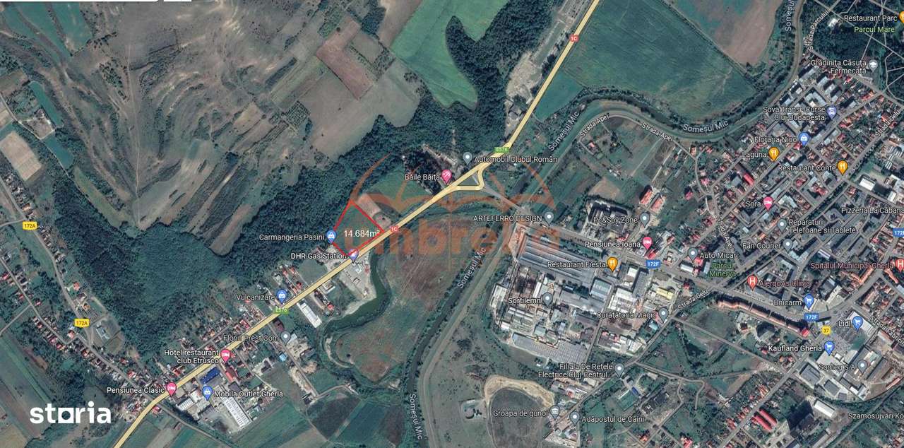 Teren de vanzare  in Gherla, Strada Clujului 14.684m² - Imagine principală: 2/4