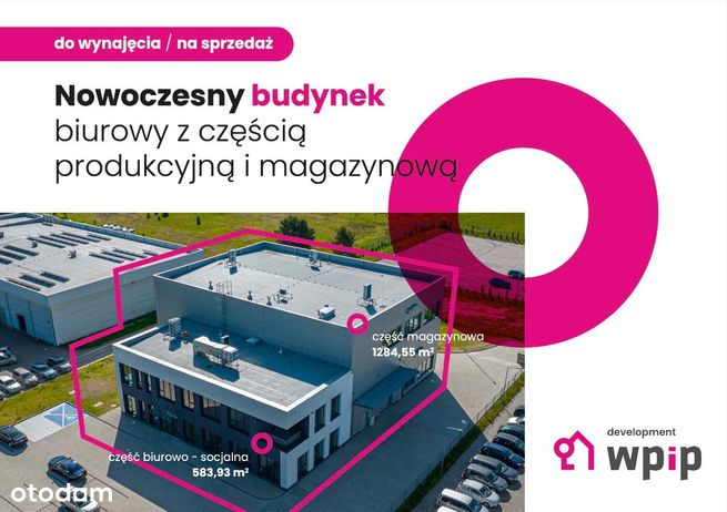 Nowoczesny budynek biurowy/produkcyjna/magazynowa