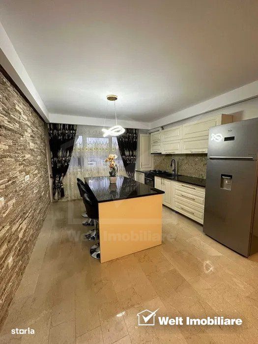 Apartament 3 camere,finisat,mobilat si utilat,parcare subterana-Baciu