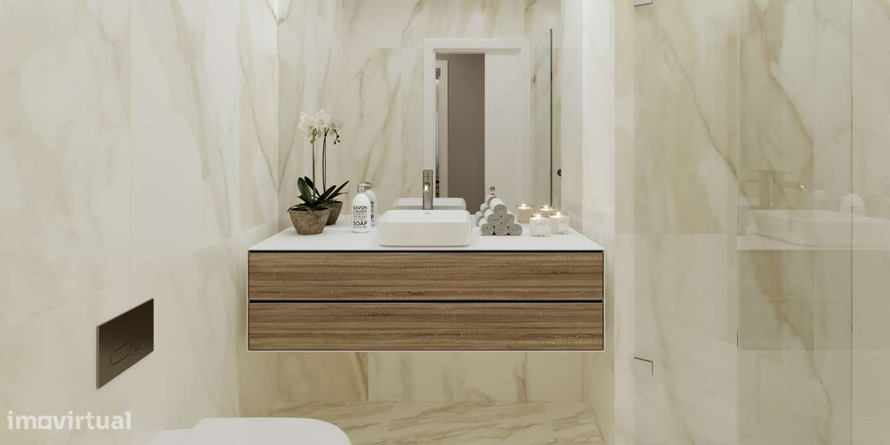 Penthouse T4 de luxo com vista mar em condomínio - Santa Cruz Infinity-18