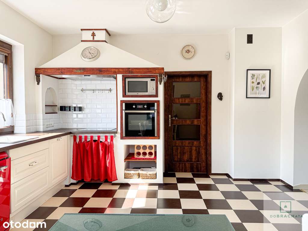 Posiadłość rodzinna nad Wisłą 2 domy działka 2000m-11