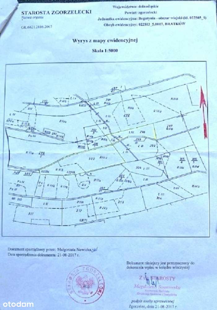 grunty rolne na sprzedaż, Bratków, Gmina Bogatynia-8