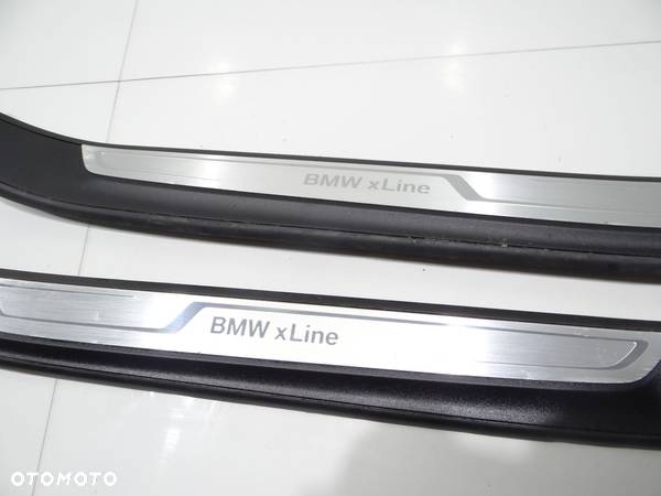 LISTWY NAKŁADKI PROGOWE PRZÓD BMW X1 E84 XLINE - 2