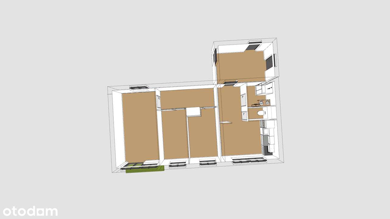 OKAZJA 3 POKOJE Katowice, Józefowiec, ul. Józefowska-4