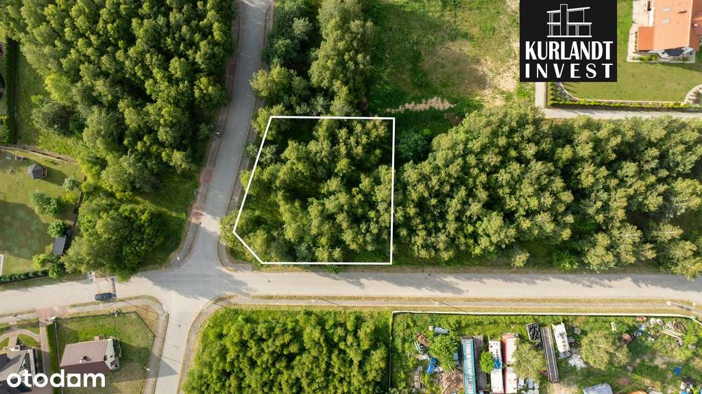 Działka usługowo - mieszkaniowa 1.284 m² Osie-5