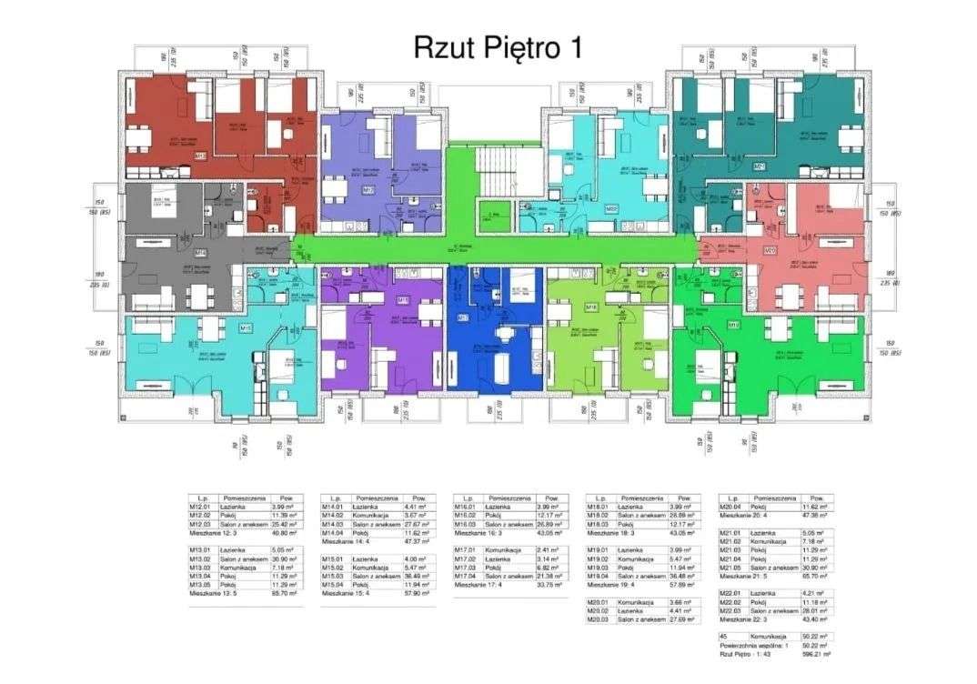 Złotów-os.Leśna Park, blok E- 2 lub 3 pokoje-11