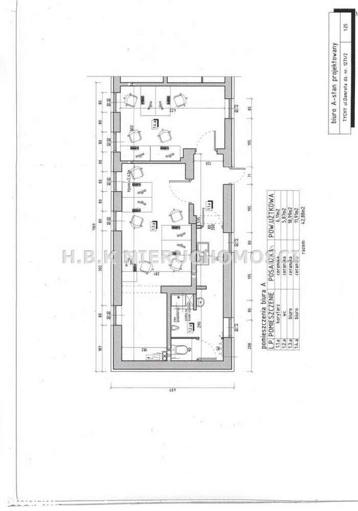 Lokal użytkowy, 106,62 m², Tychy-14