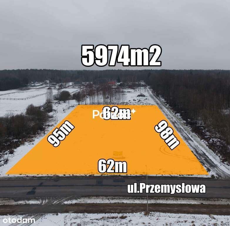 Działka inwestycyjna / przemysłowa Łochów