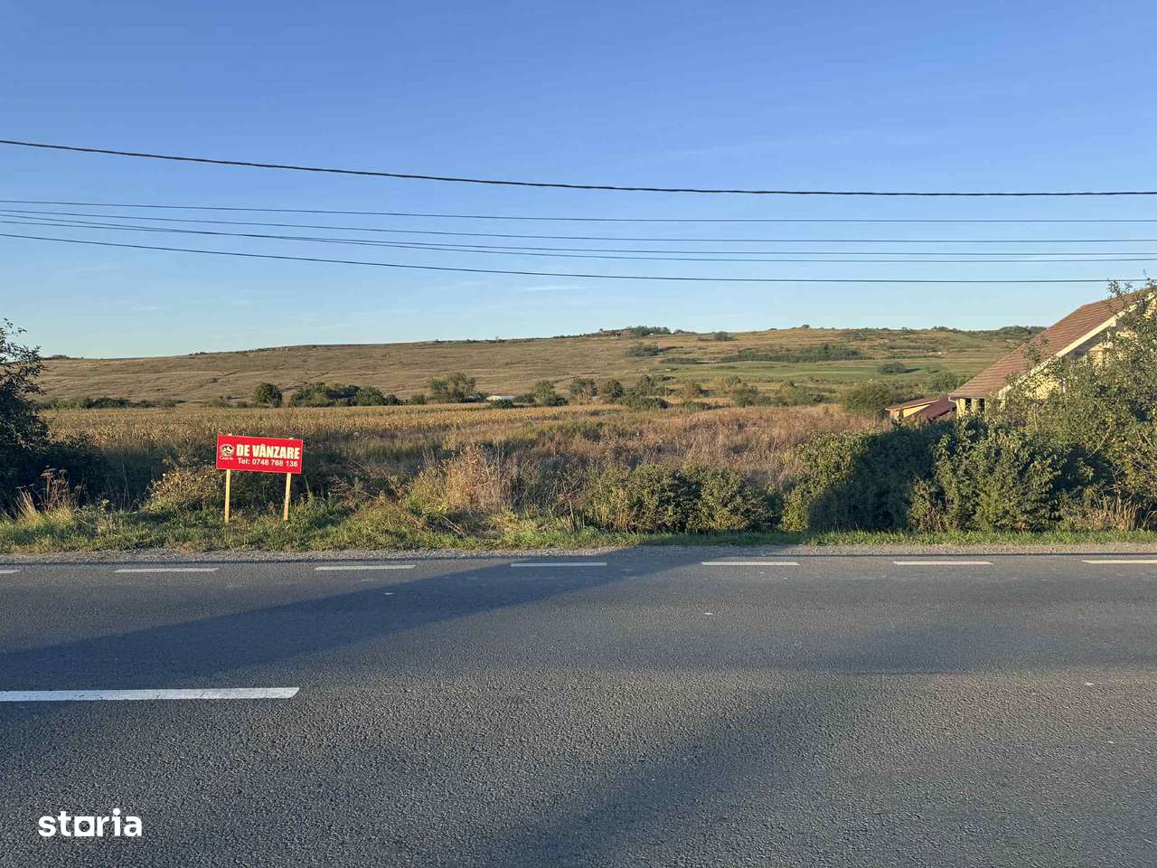 Teren intravilan in Hereclean la drumul European 35 ari - Imagine principală: 2/2