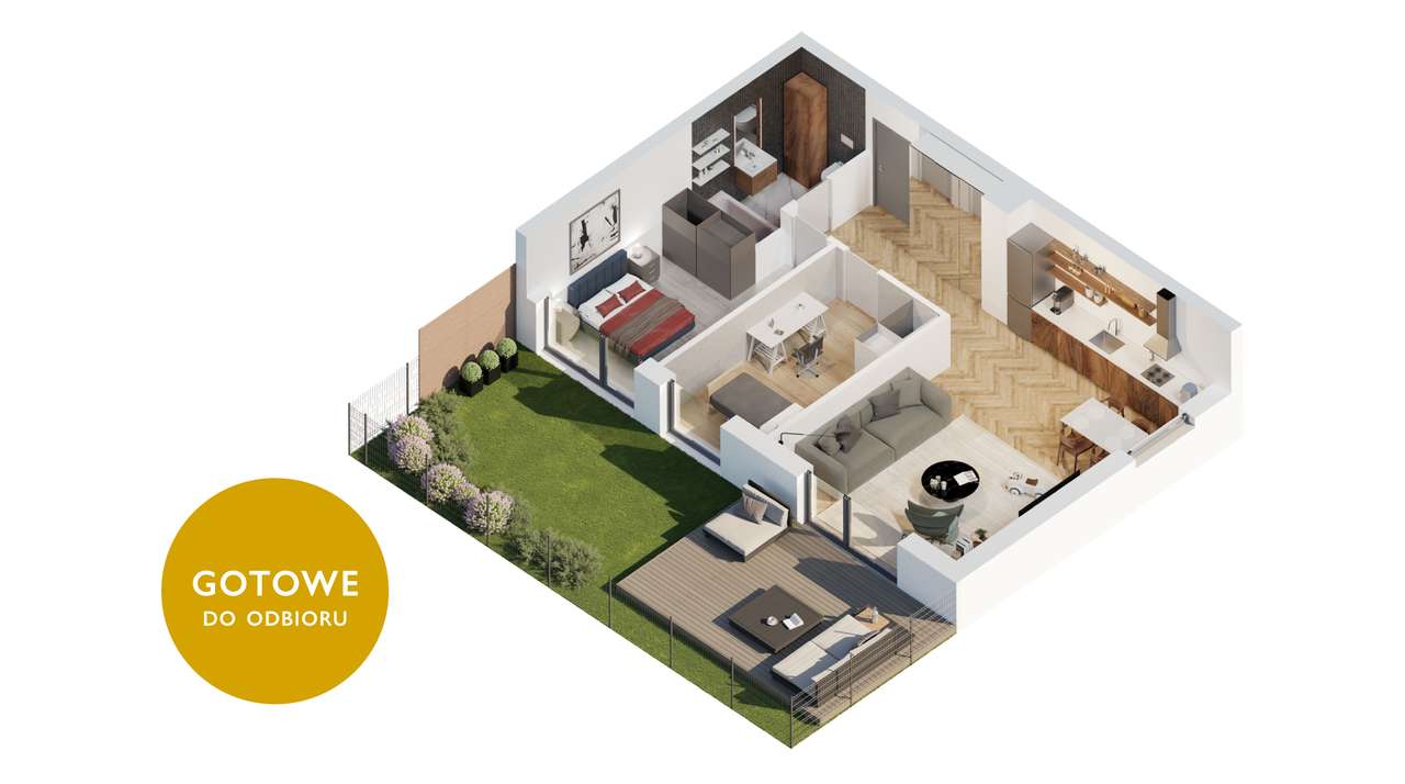 A8_0_M1, OGRÓD 42 m², gotowe do odbioru! - Pełny obrazek: 2/9