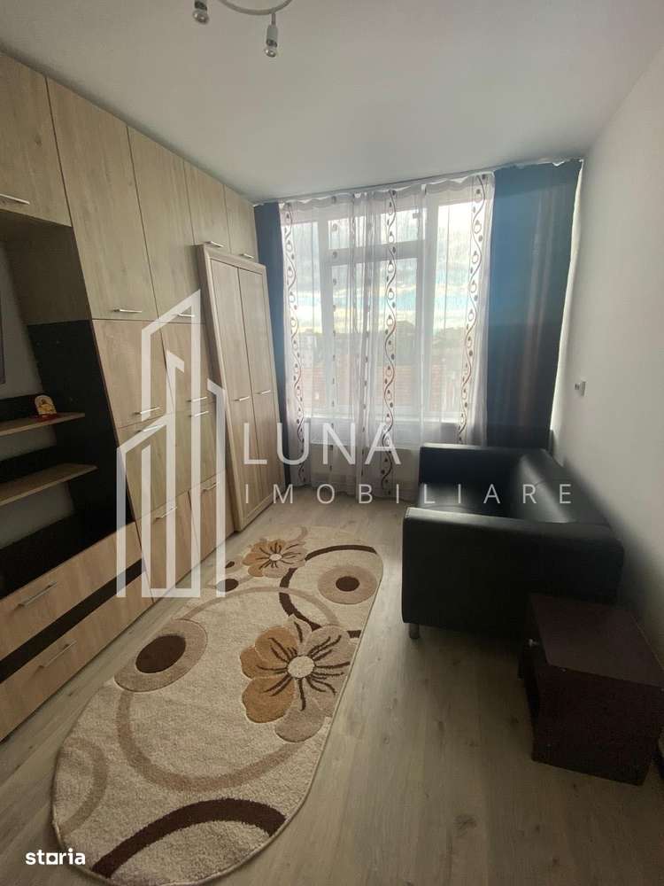 Garsonieră semidecomandată, mobilată, cu parcare și 2 boxe incluse - Imagine principală: 2/7