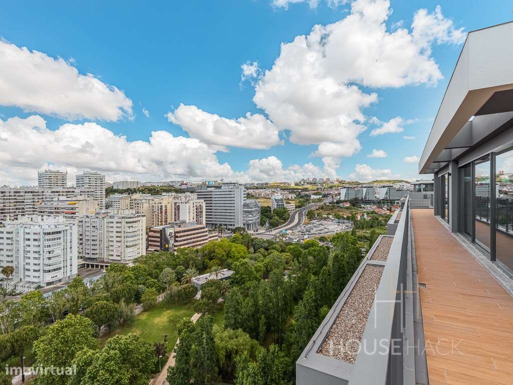 Penthouse T4 de luxo em Miraflores-55