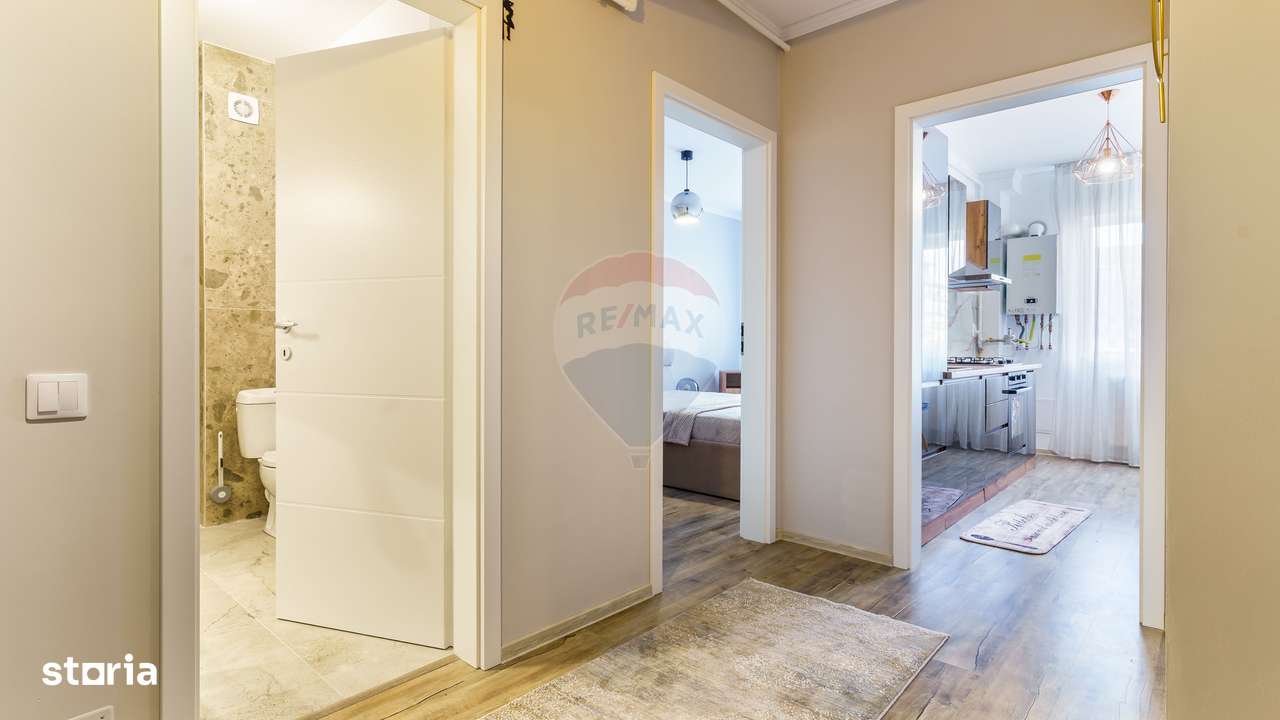 Apartament modern cu 2 camere, Decomandat, Comsion 0%-7