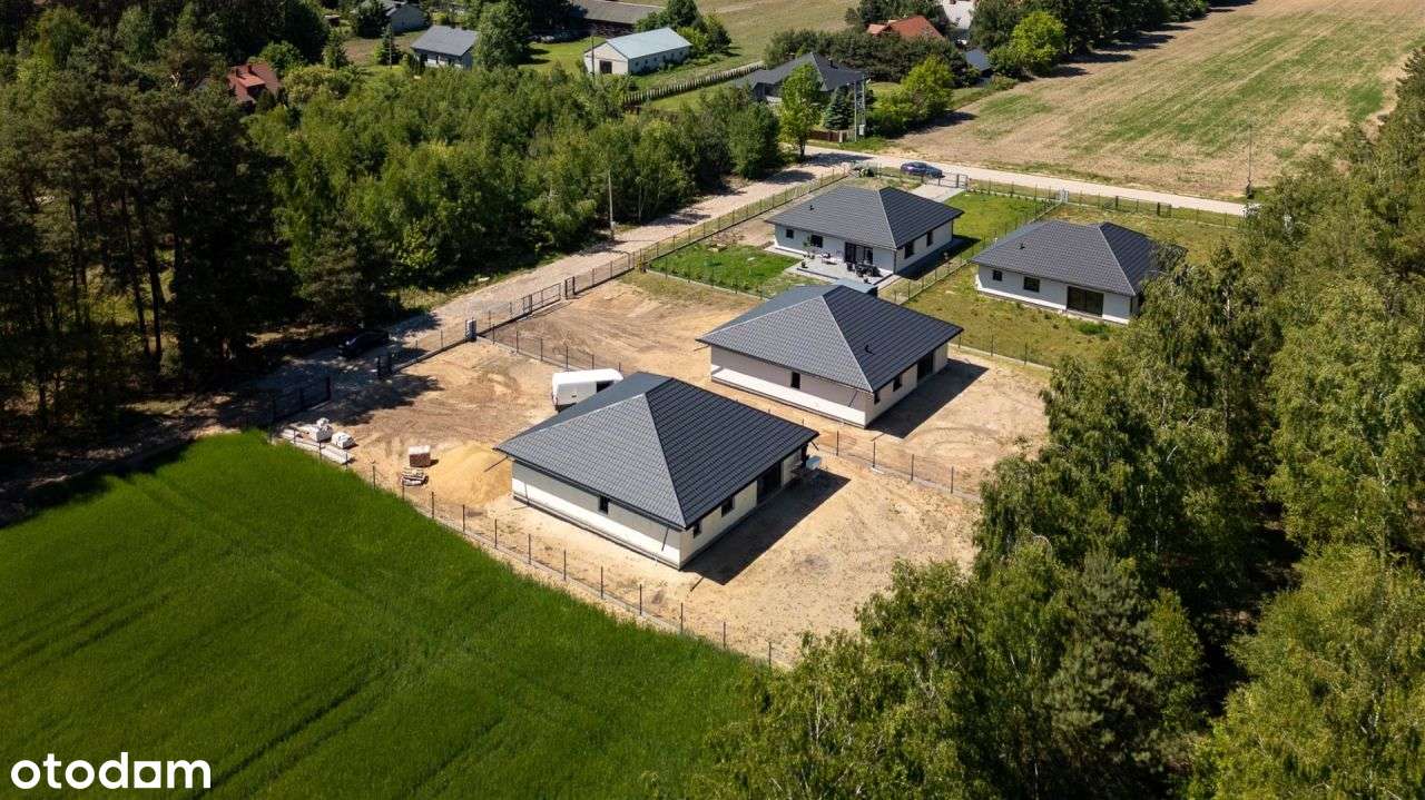Dom parterowy obok lasu Stan dewelop Działka 1000-17