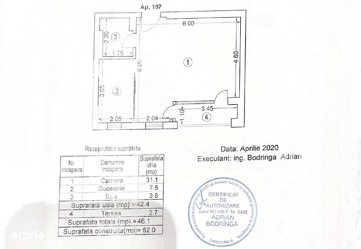 CLOUD 9 | studio transformat in 2 camere | parcare inclusa | Promenada-6
