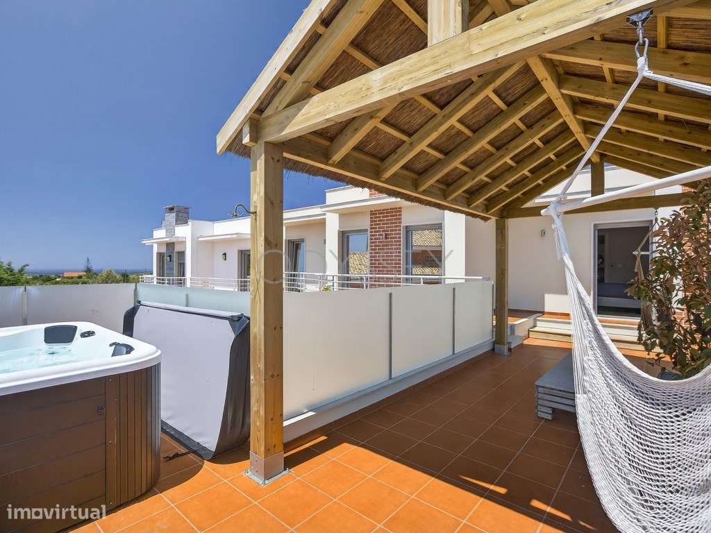 Villa entre litoral e campo com vista mar perto da Ericeira-40