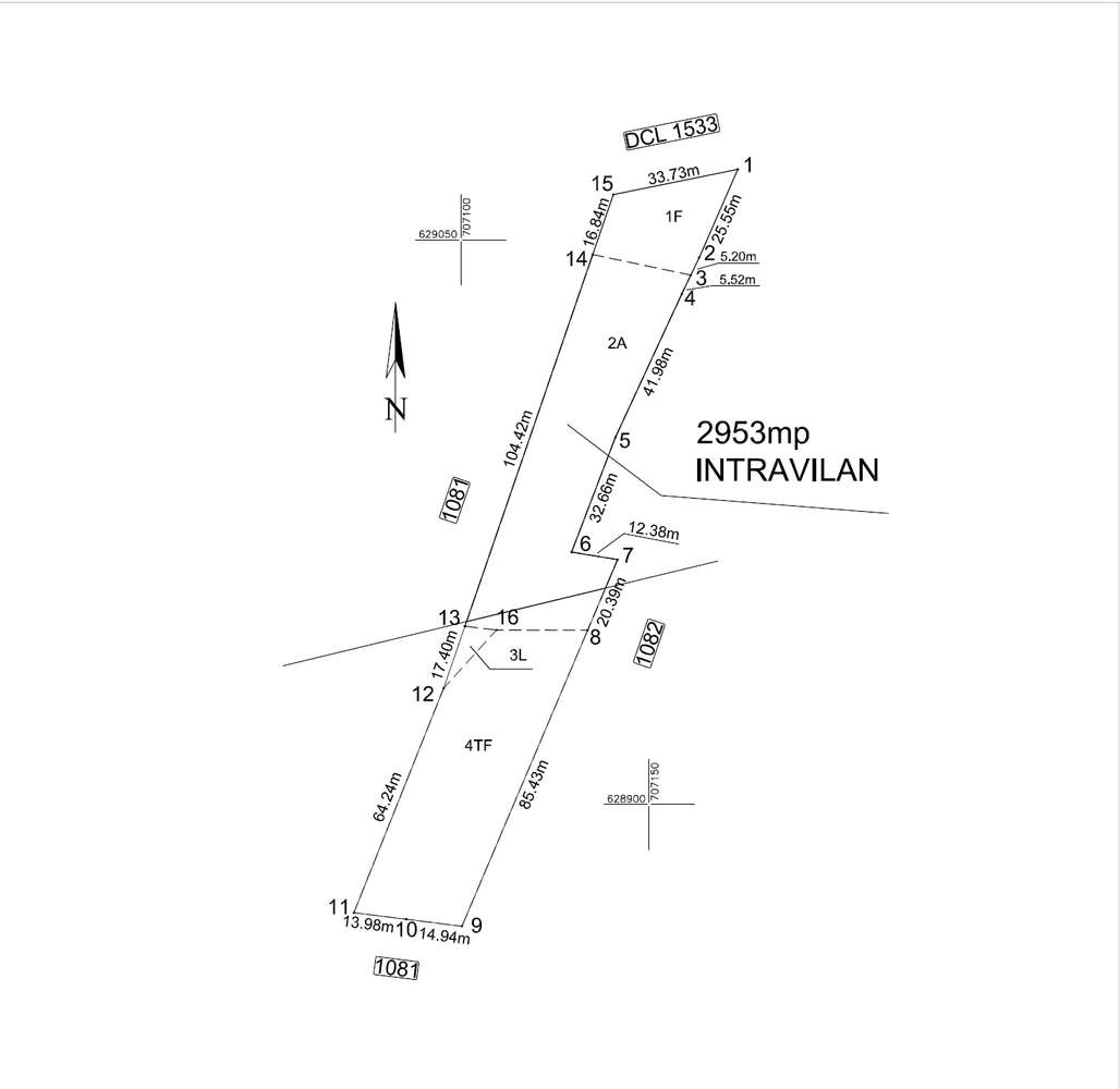 Direct proprietar, 5575mp teren la sosea asfaltata, str Stupinelor-3