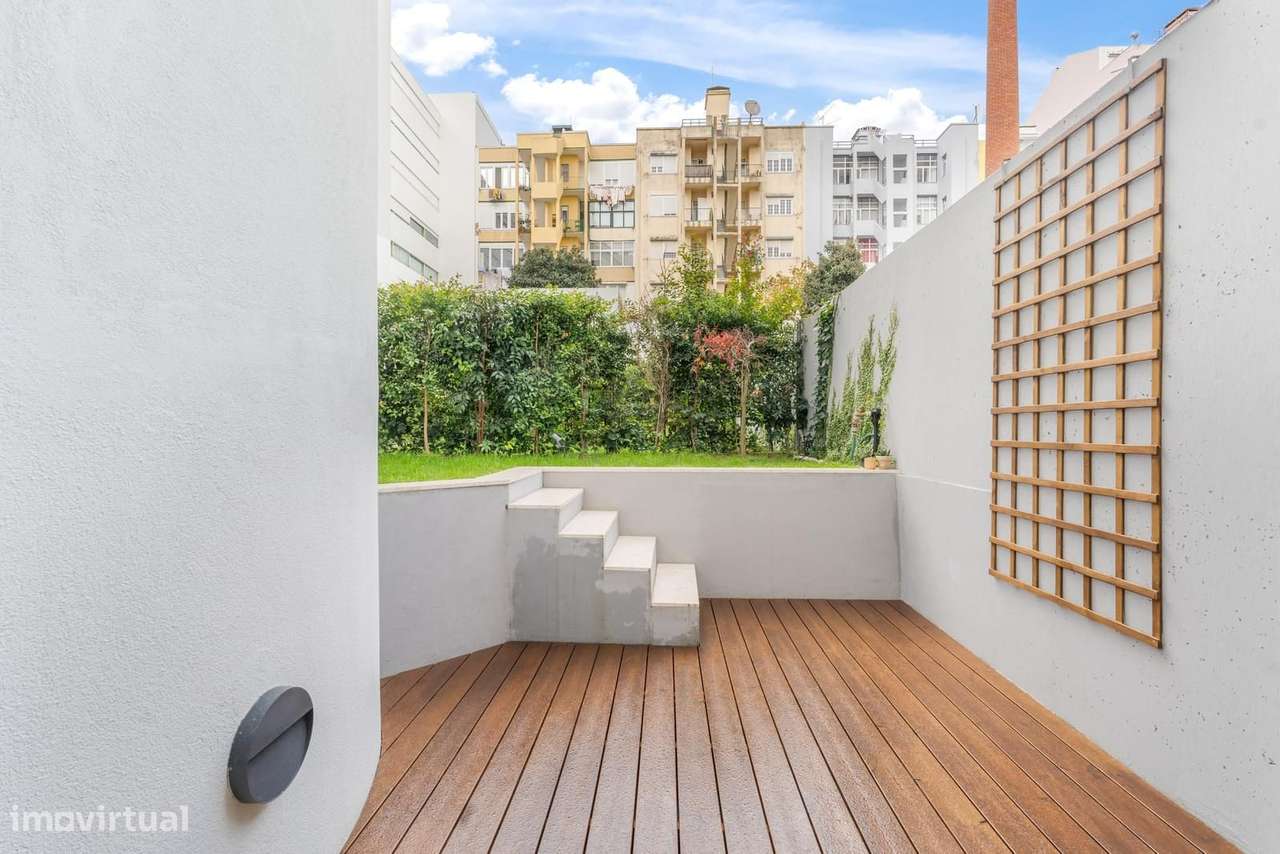 Apartamento T1 + 1 com jardim, Campo Pequeno, Lisboa - Grande imagem: 5/39