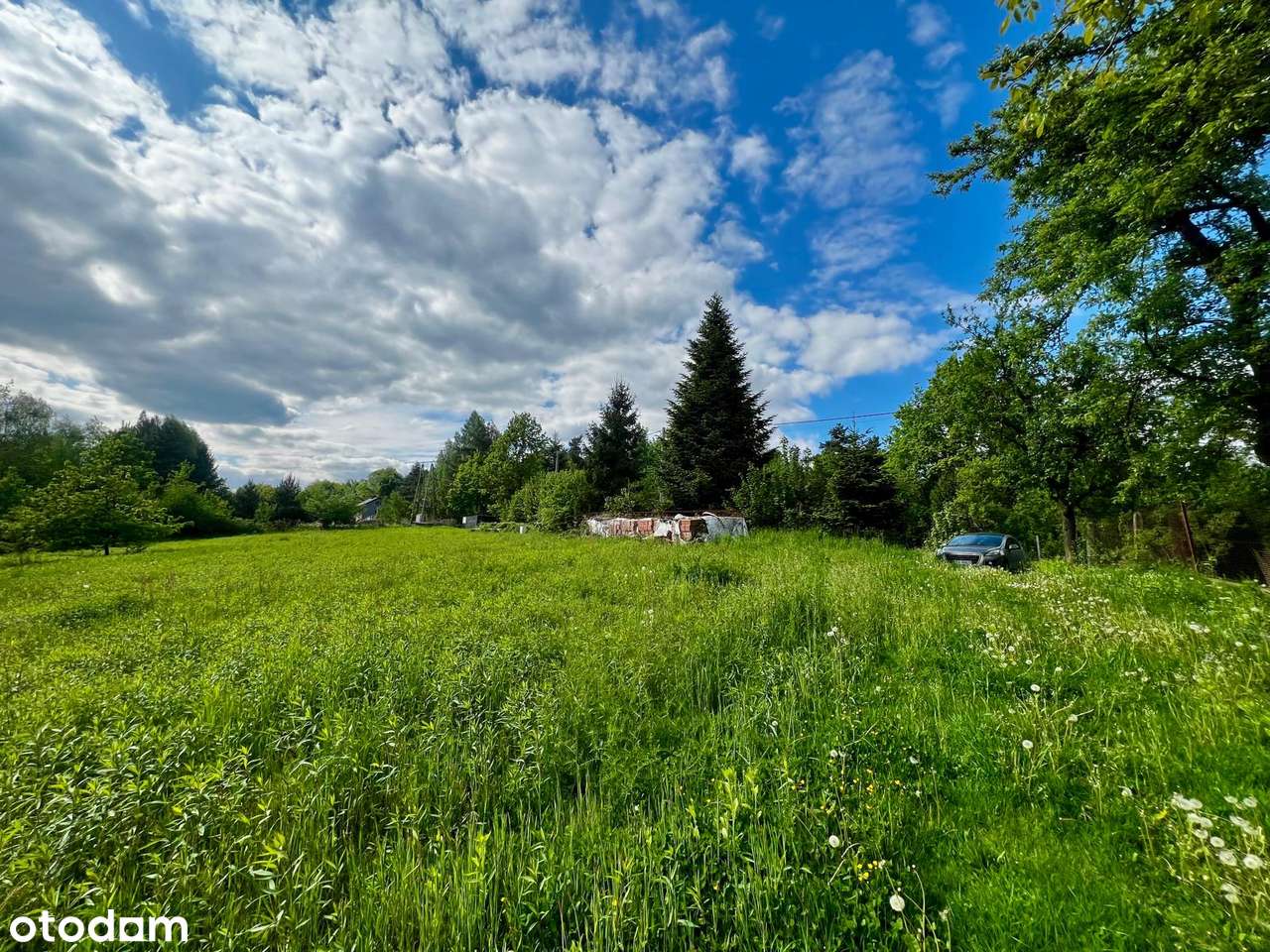 Widokowa działka z pozwoleniem na budowę, gm. Zakliczyn-9