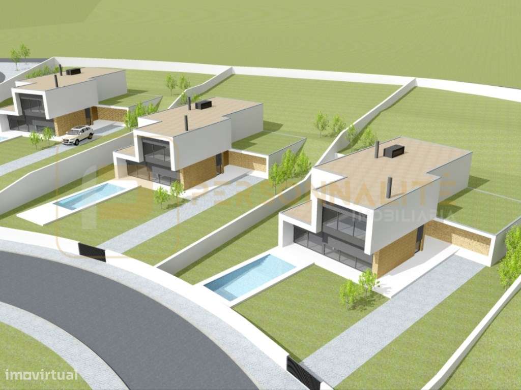 Lote 1435m2 p/ construção - Guimarães-1