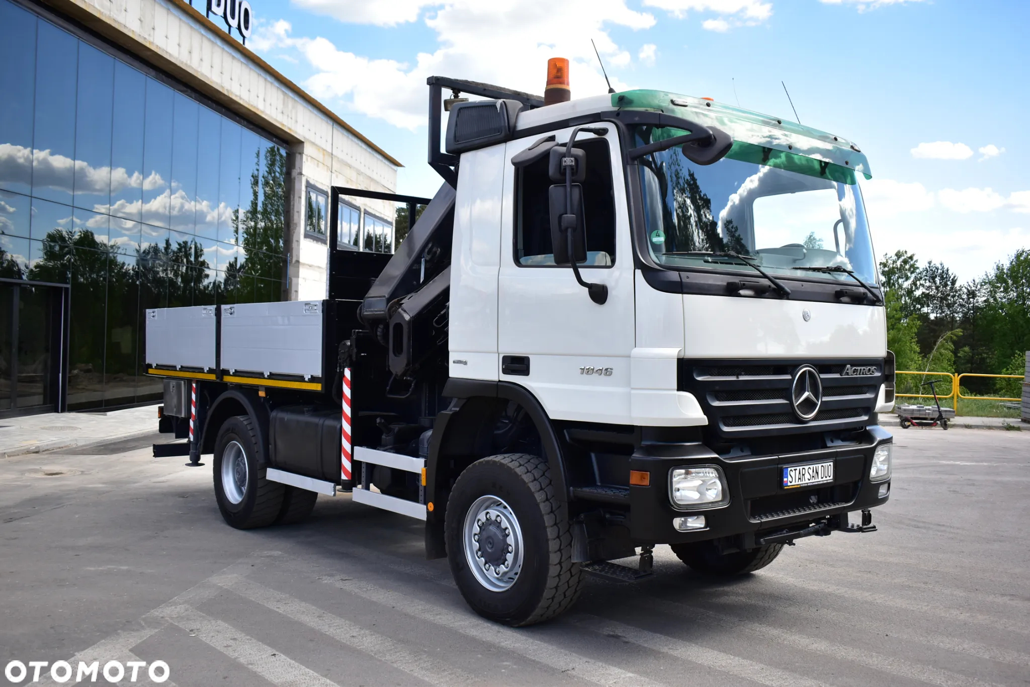 Mercedes-Benz AXOR 1846 4x4 HIAB 244 HDS Żuraw Energetyka Crane Kran - 3