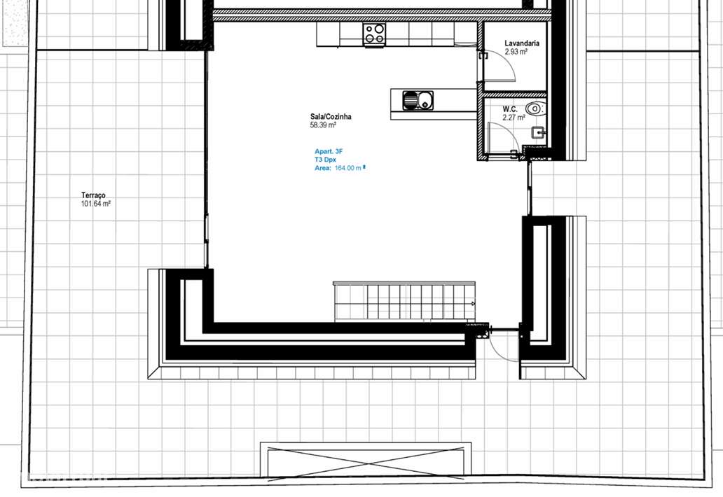 Apartamento T3 Implex com Terraço e Vista Ria em Aveiro-28