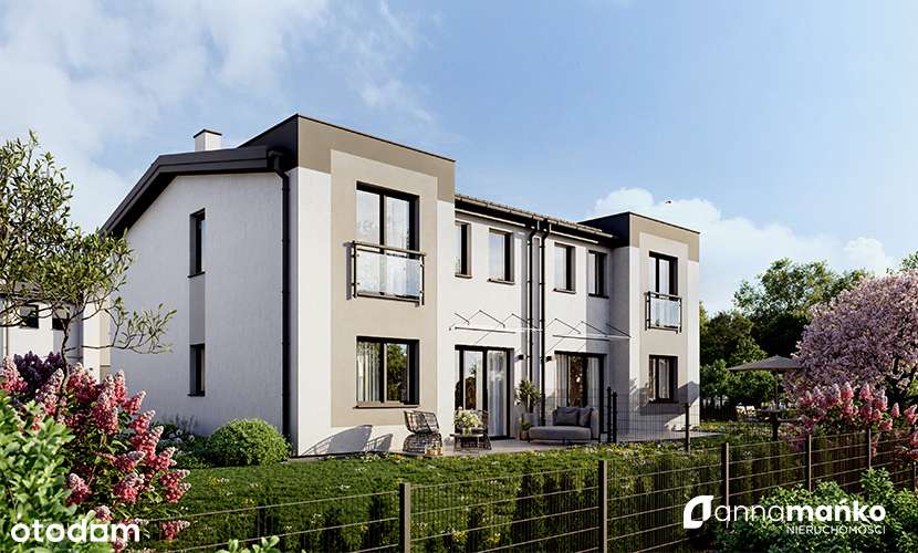 Nowoczesny dom z ogrodem i tarasem - Pełny obrazek: 2/7