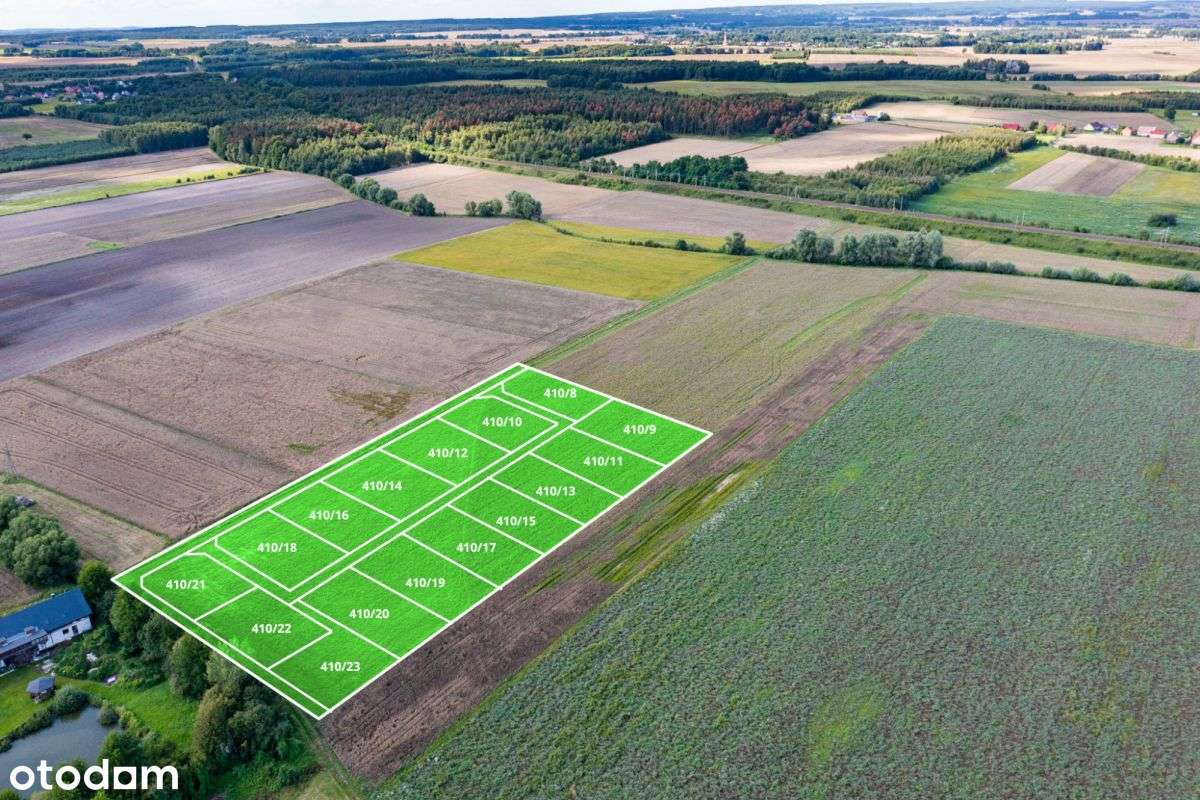 Działki budowlane pod Lubinem - Pełny obrazek: 3/4