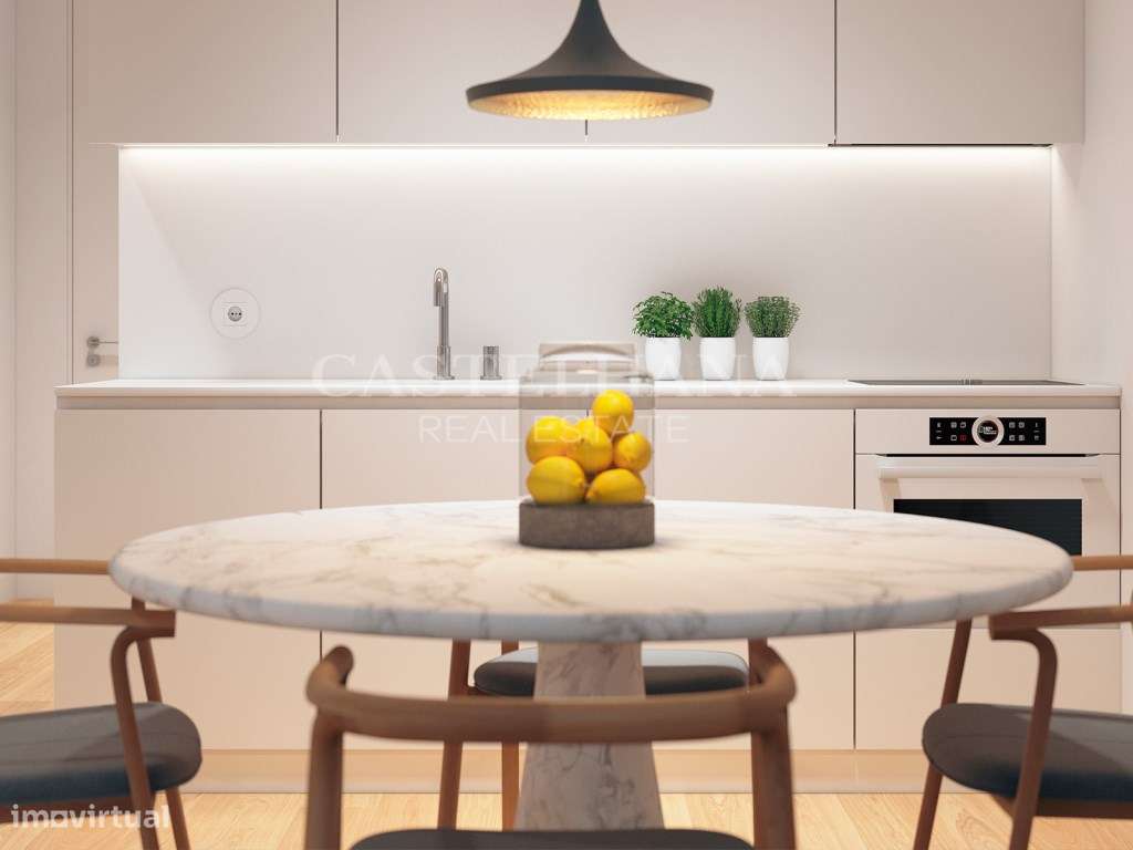 Apartamento T1 com varanda em novo empreendimento no centro do Porto - Grande imagem: 5/48