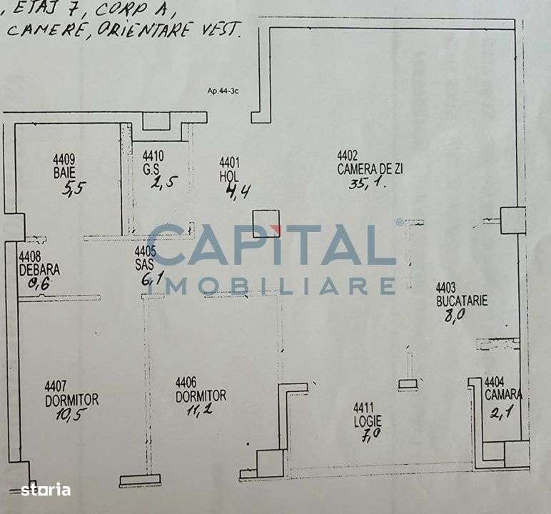 Vanzare apartament cu 3 camere zona Dorobantilor. - Imagine principală: 5/12