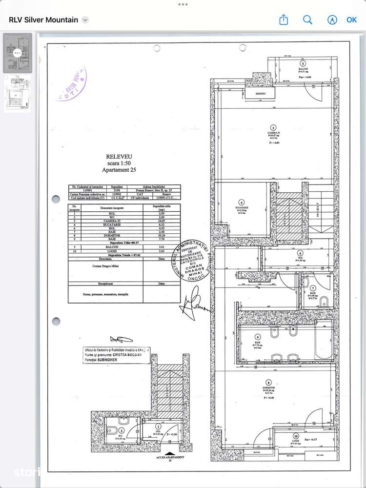 Apartament de vanzare Silver Mountain, dispus pe doua nivele!-18