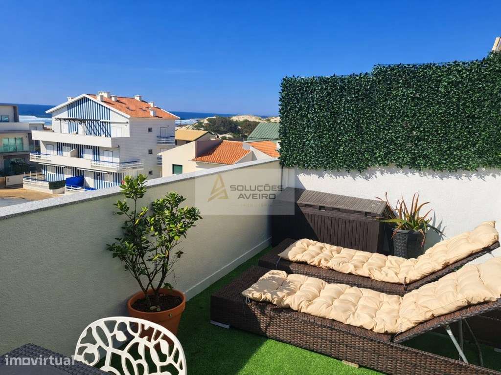 Praia da Costa Nova | Apartamento T2 com Vista Mar e Ria! - Grande imagem: 5/17