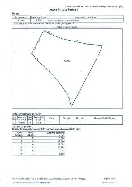 Teren intravilan pe Valea Sebesului, Sugag-Dobra, Sat-Musetoaia - Imagine principală: 4/8