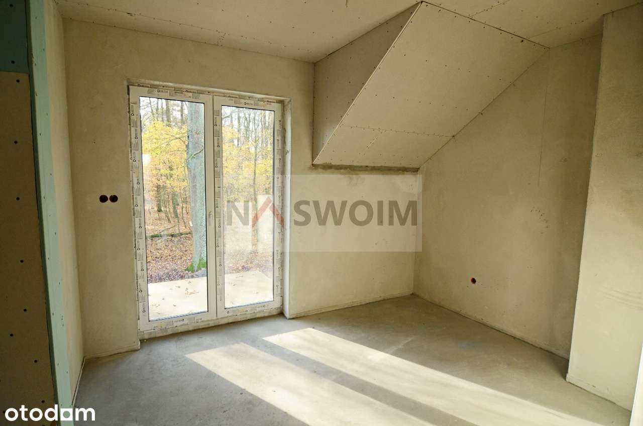 2 segmenty w bliźniaku - 146m2 (stan deweloperski). Tuż przy lesie! :)-12