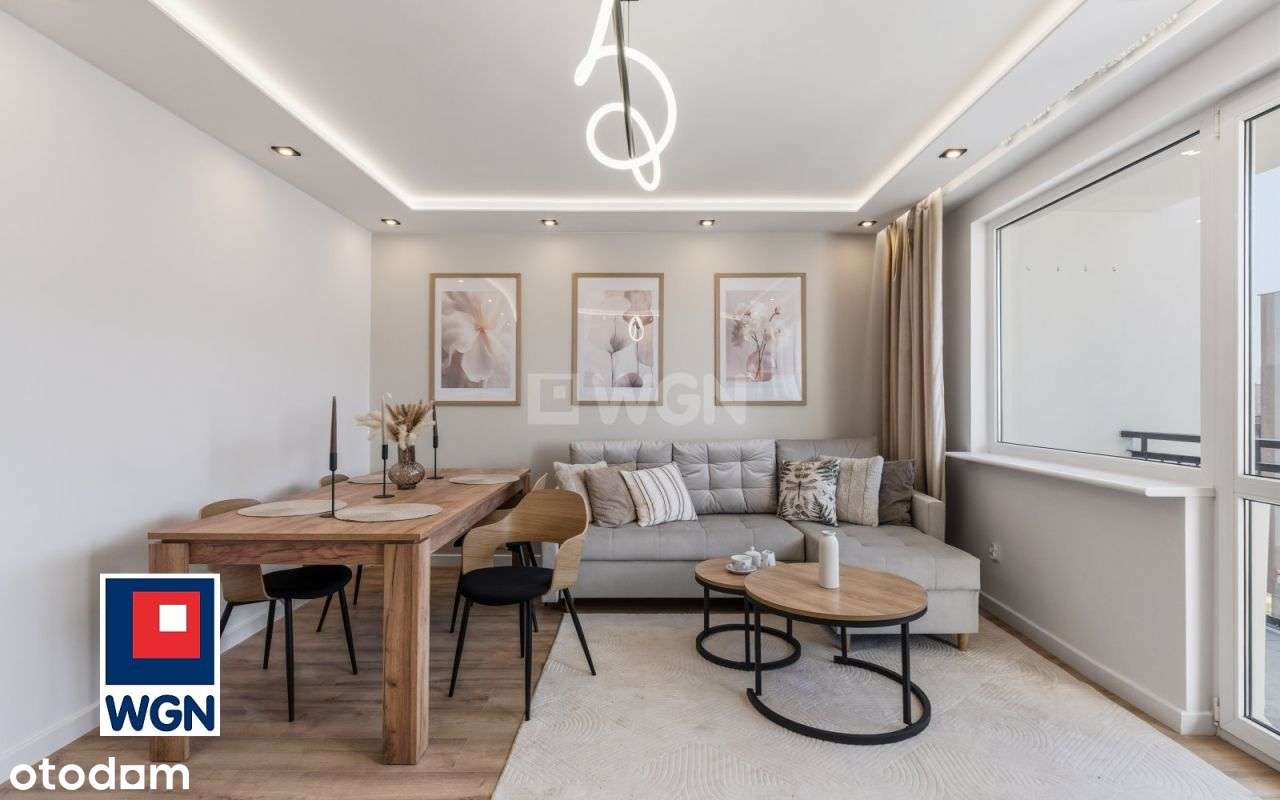 Przestronne mieszkanie 3 pokojowe z dużym balkonem-0