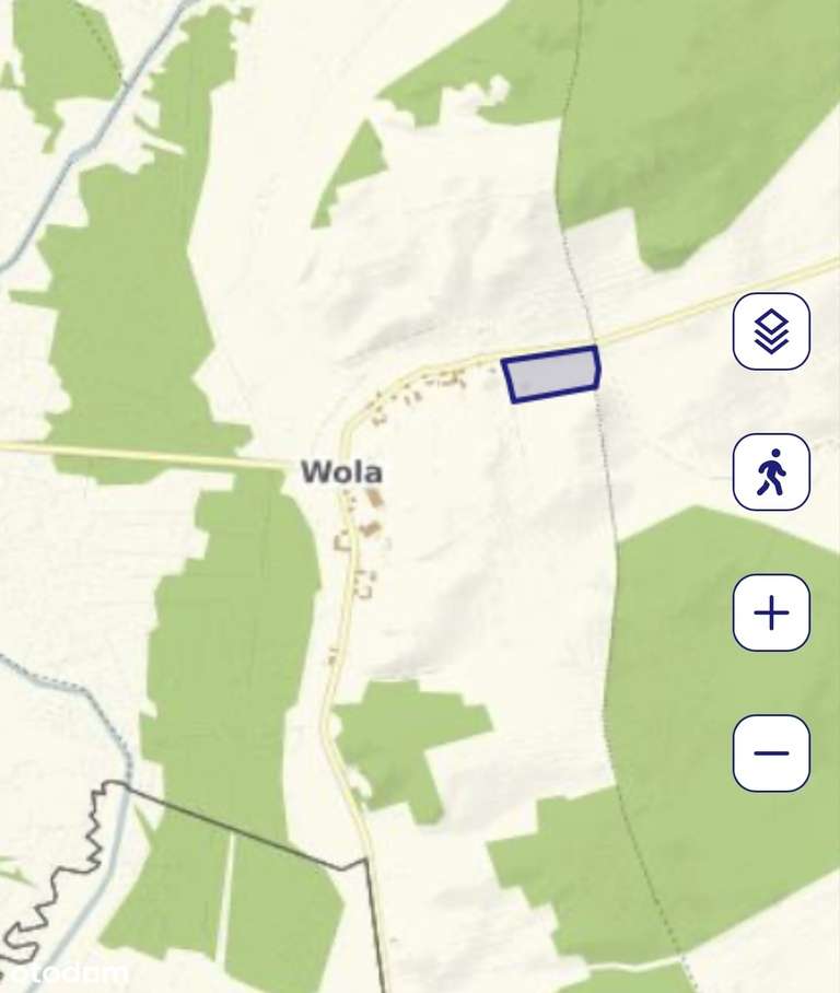 Mazury. Działka 3081 m2 Wola gm.Kozłowo, Nidzica-2
