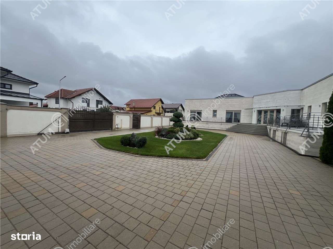 Casa moderna pe un singur nivel cu 1000 mp teren in Selimbar-3