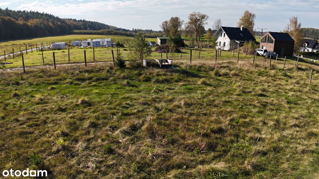 Działka budowlana 1014 m² – Zgorzałe –uzbrojona, asfalt, Jezioro 450 m-6