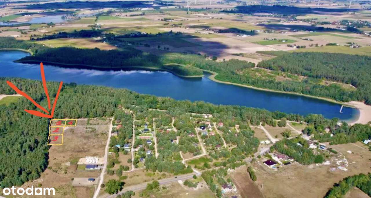 Działka Toruń, Kamionki Małe, las, jezioro, spokój, najem dobowy - Pełny obrazek: 4/20