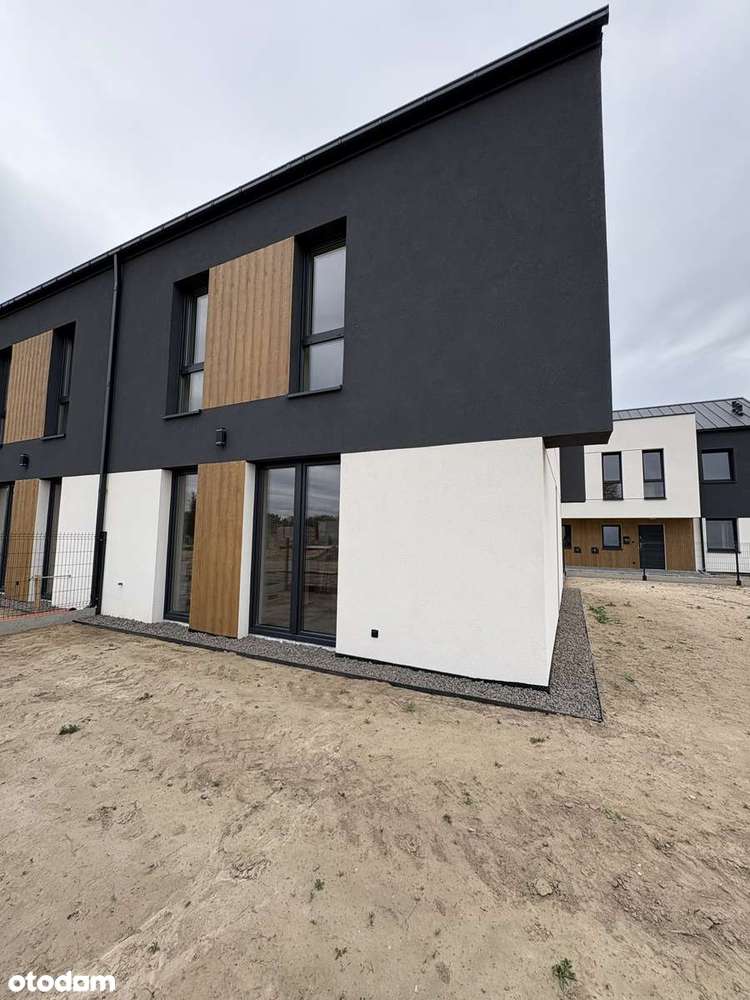 Bliźniak 83,11 m2, ładna działka, gotowy do wykończenia - Pełny obrazek: 4/15