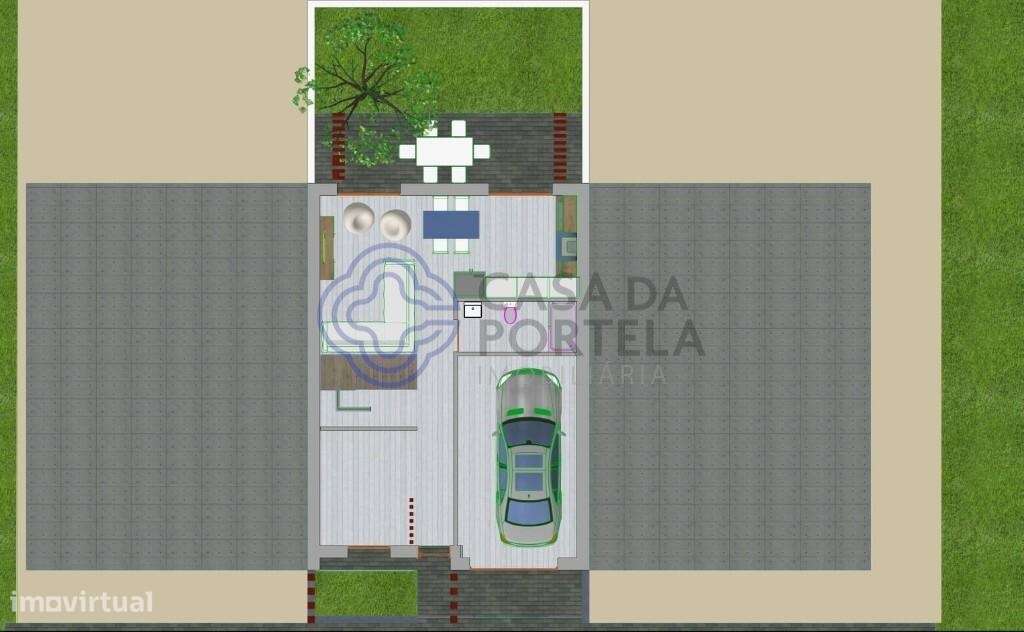 Nova Construção Moradia Geminada V3 em Baguim do Monte - Grande imagem: 5/6