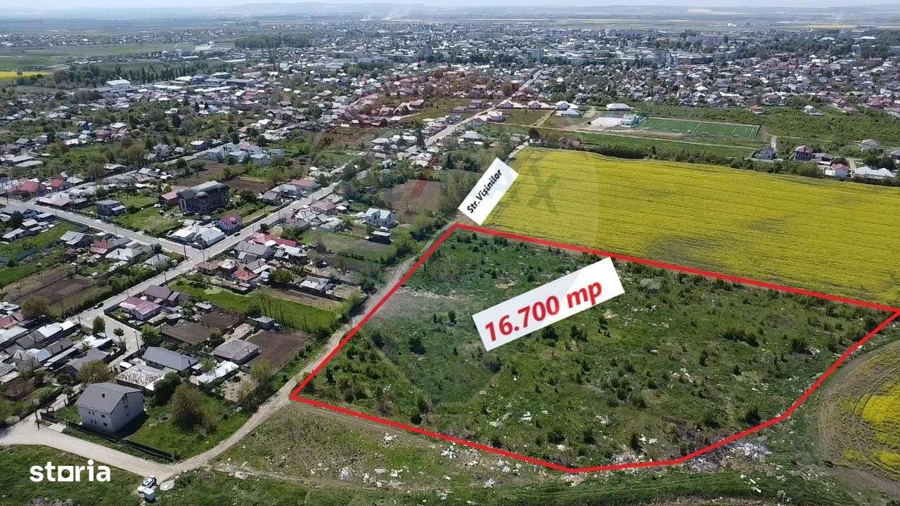 Teren Intravilan 16.700 Roman jud. Neamț / Strada Visinilor - Imagine principală: 4/10