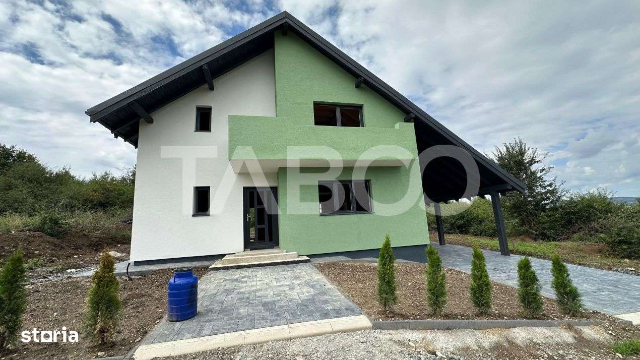 Casa individuala 5 camere curte 500 mp 127 mpu de vanzare Selimbar - Imagine principală: 1/18