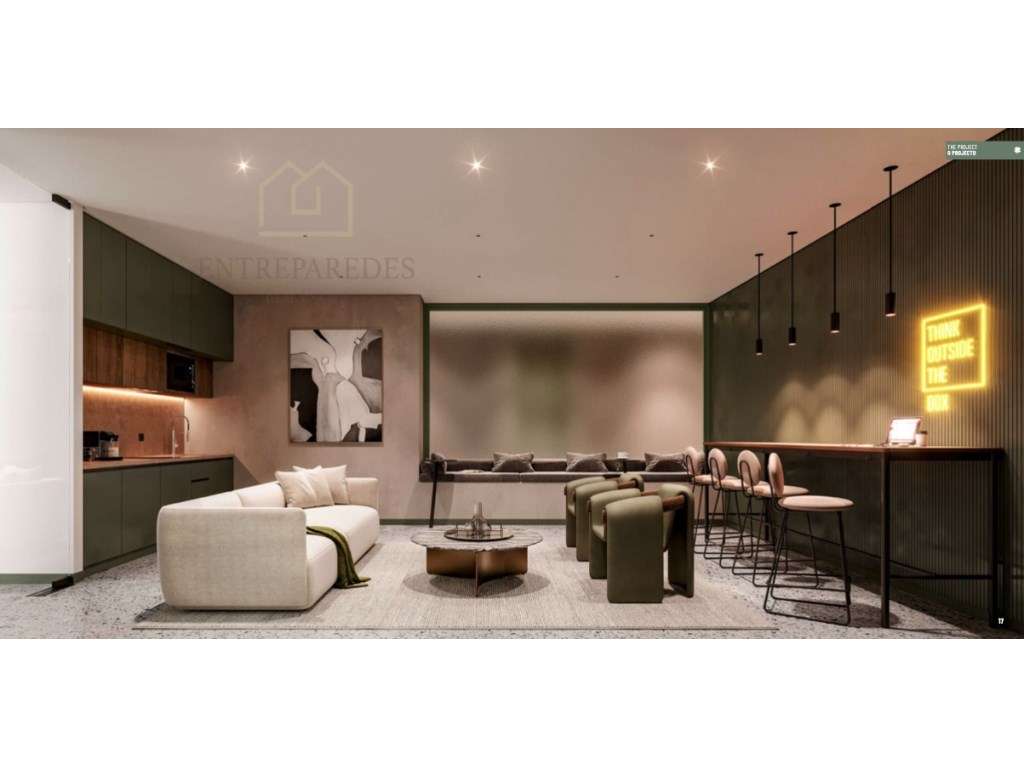 Apartamento T1 em construção para comprar no coração do Porto. Fraç... - Grande imagem: 4/15