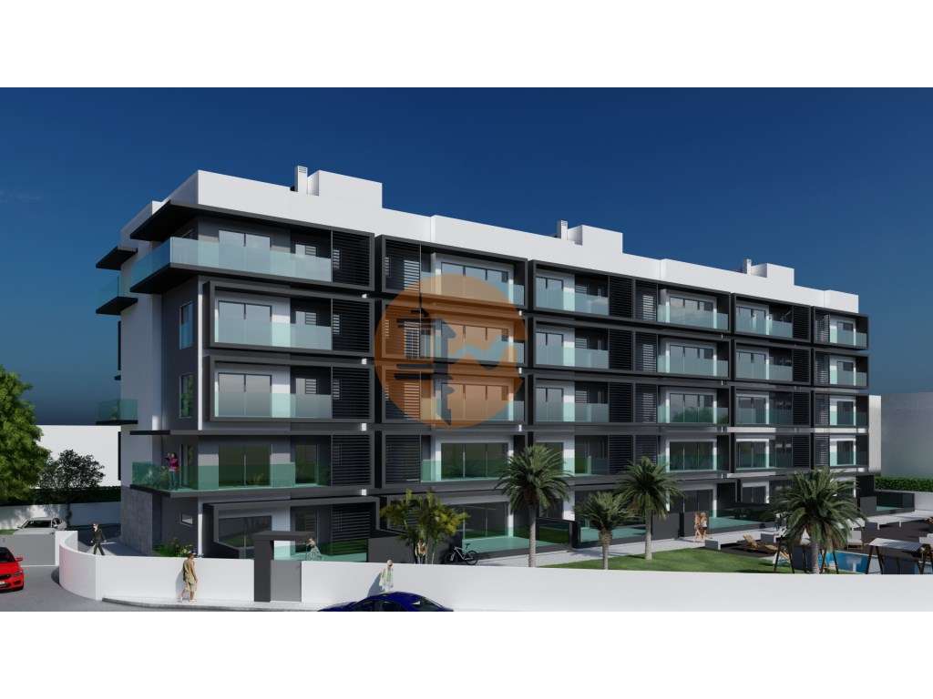 Apartamento T1 Novo com Piscina e garagem em empreendimento Sofisti... - Grande imagem: 5/83