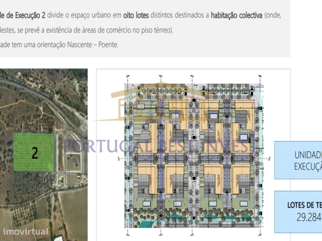 Terreno Urbano em Tavira com projeto aprovado - Grande imagem: 3/9