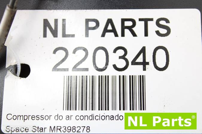 Compressor do ar condicionado Mitsubishi Space Star MR398278 - 7