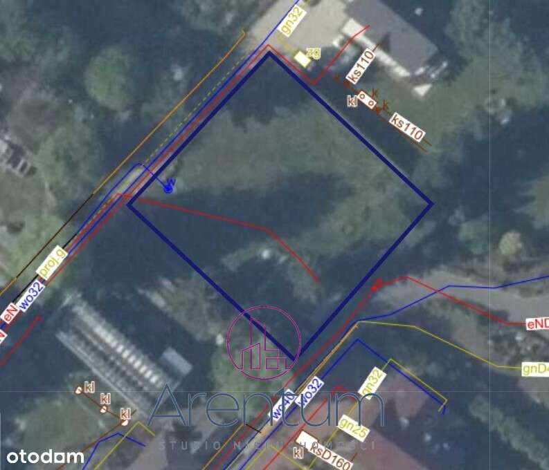 Płonia Piękna działka budowlana 817m2 cisza zieleń-5