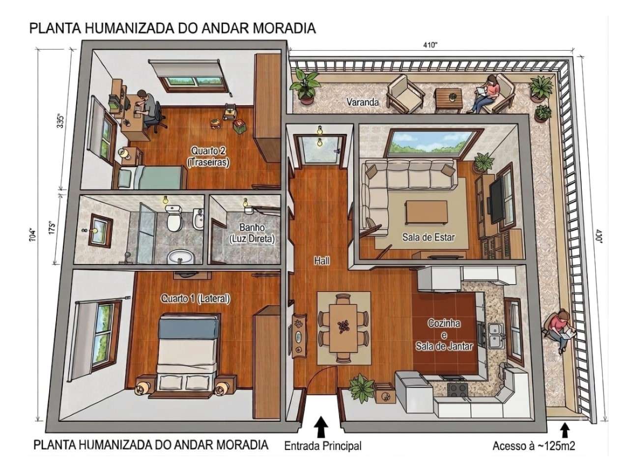 Oportunidade viva sem medo e conforto Andar Moradia Abragão-18