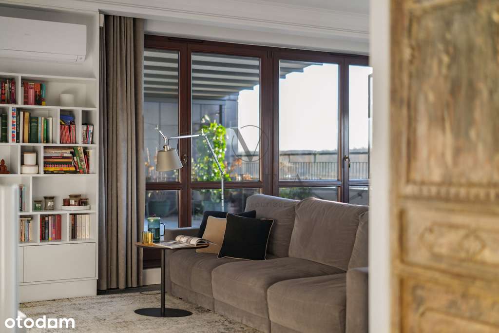 Słoneczny Penthouse z Dużym Tarasem Wilanów Hlonda - Pełny obrazek: 5/17